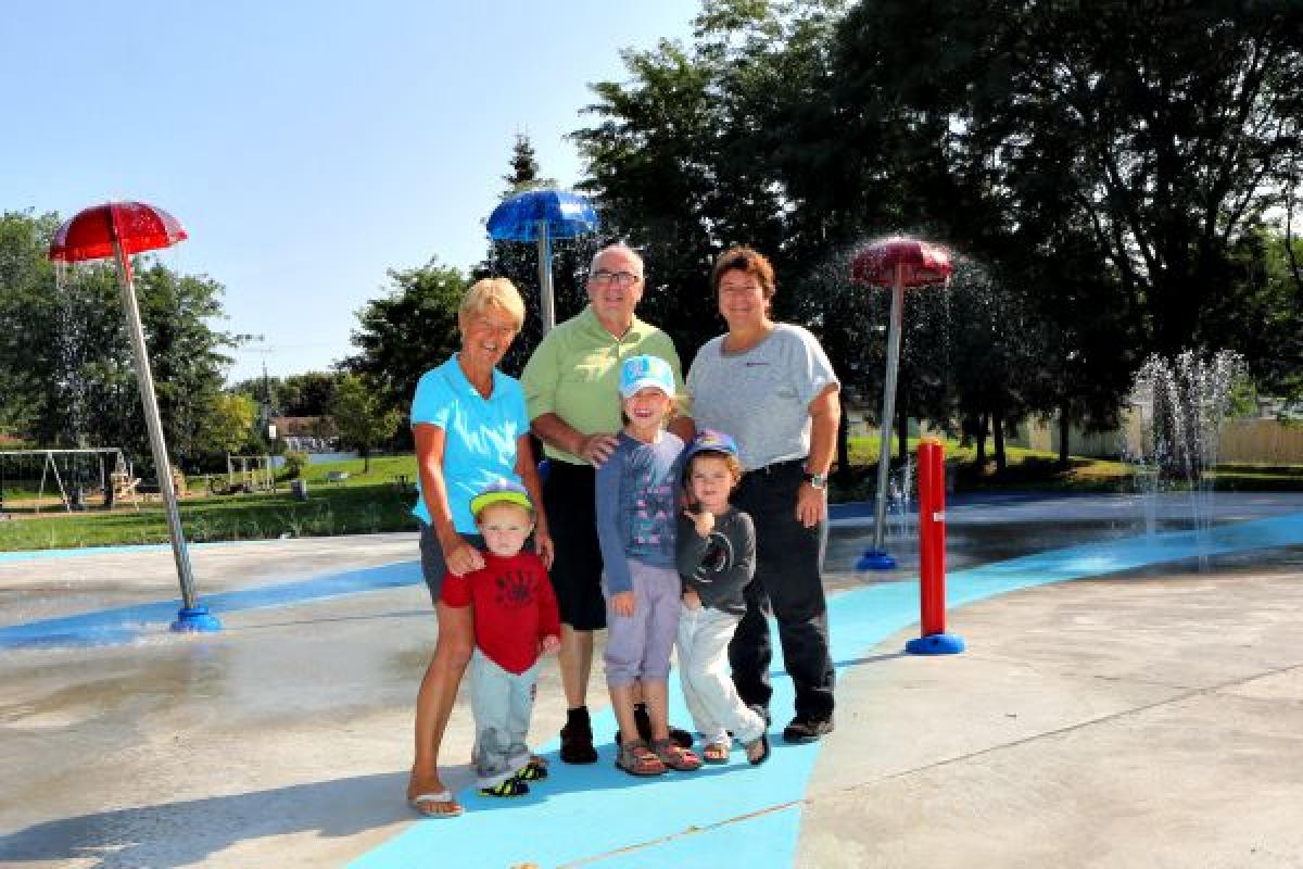 Repentigny : de nouveaux jeux d’eau au parc Lajoie