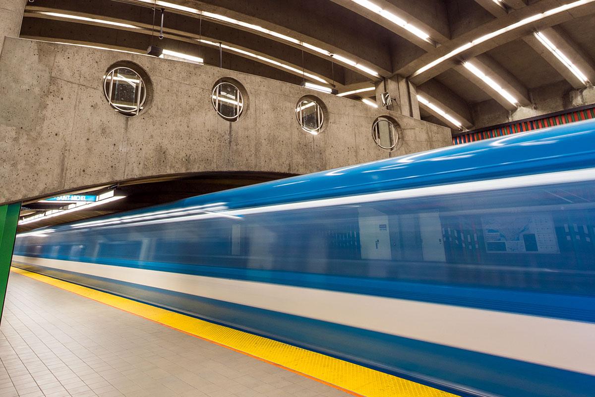 Investissement de plus de 565 M$ dans le métro de Montréal. Crédit : STM