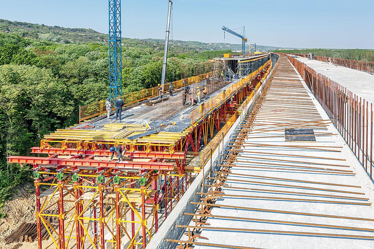 Ligne ferroviaire à grande vitesse reliant l’Europe orientale. Crédit : PERI