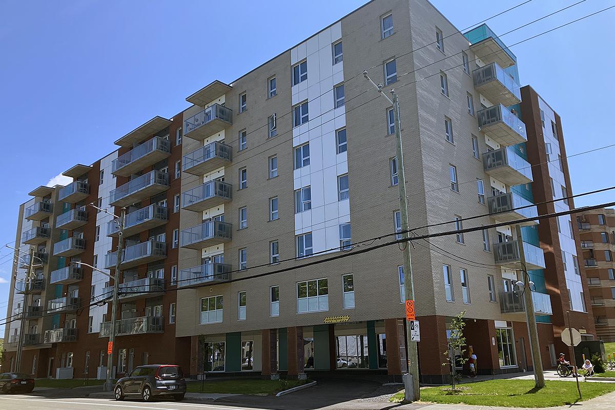 Inauguration de 80 logements sociaux et abordables à Québec. Crédit : Société d’habitation du Québec