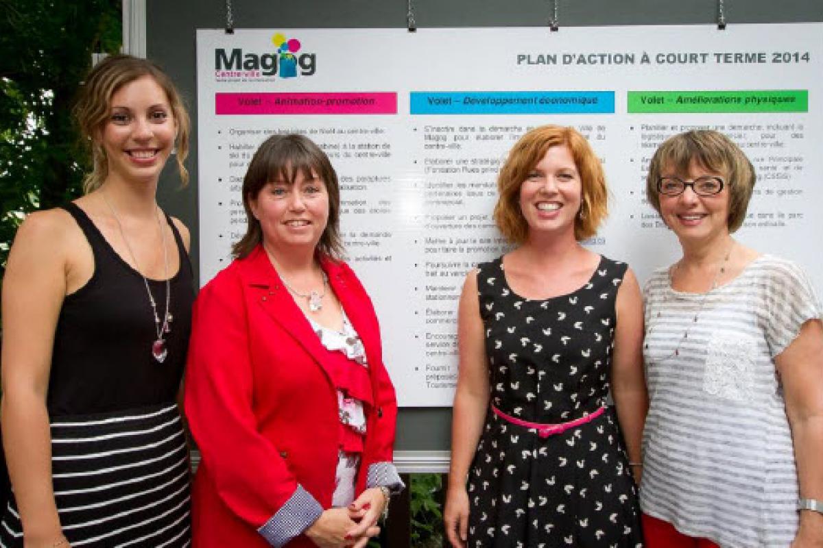 Magog : dévoilement du plan d’action de revitalisation du centre-ville