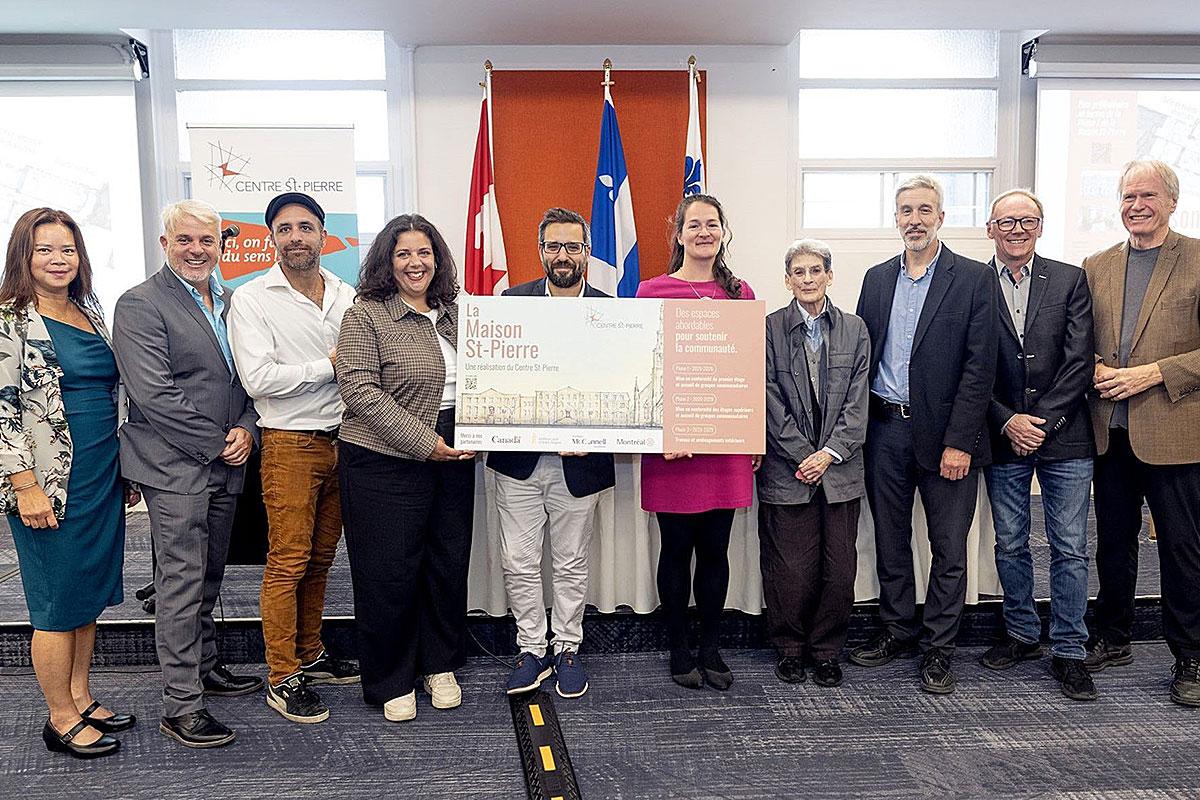 Montréal investit 400 000 $ dans la Maison St-Pierre. Crédit : Centre St-Pierre