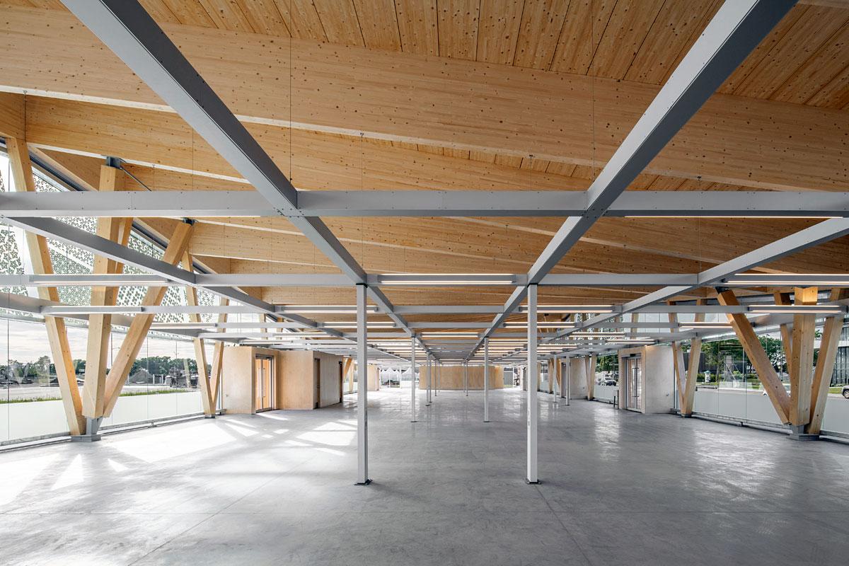 Un design aérien pour le marché public de Sainte-Foy. Photo : David Boyer