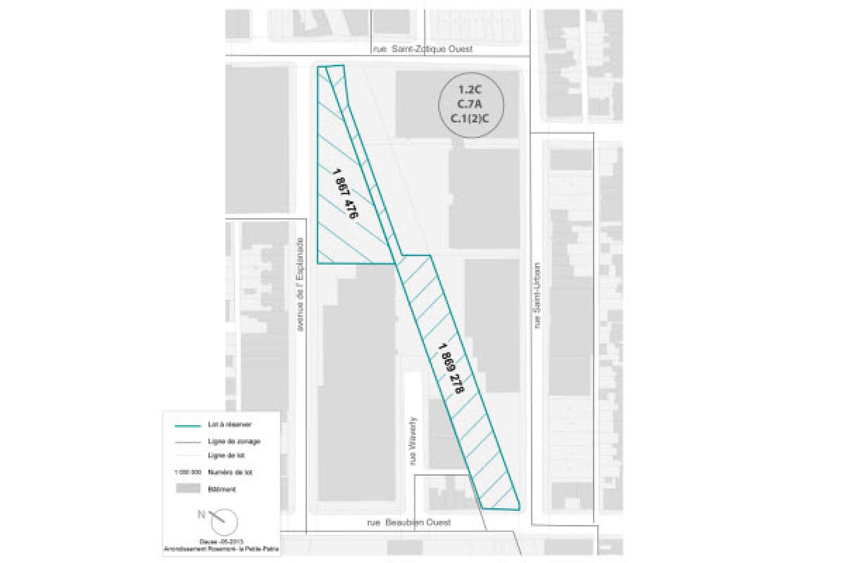 Rosemont-La Petite-Patrie – Aménagement d’espaces verts dans le secteur Marconi-