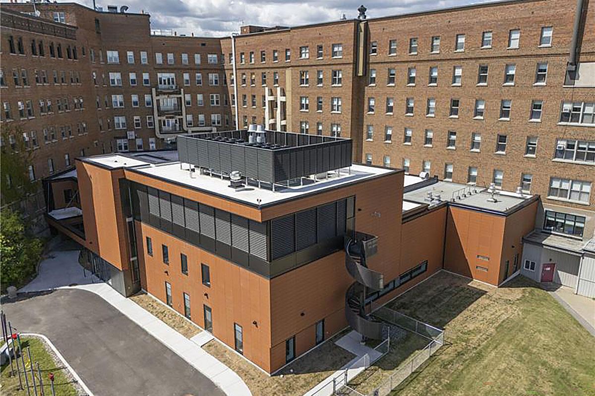 Inauguration du nouveau service de médecine nucléaire de l’Hôpital du Sacré-Cœur-de-Montréal. Crédit : SQI