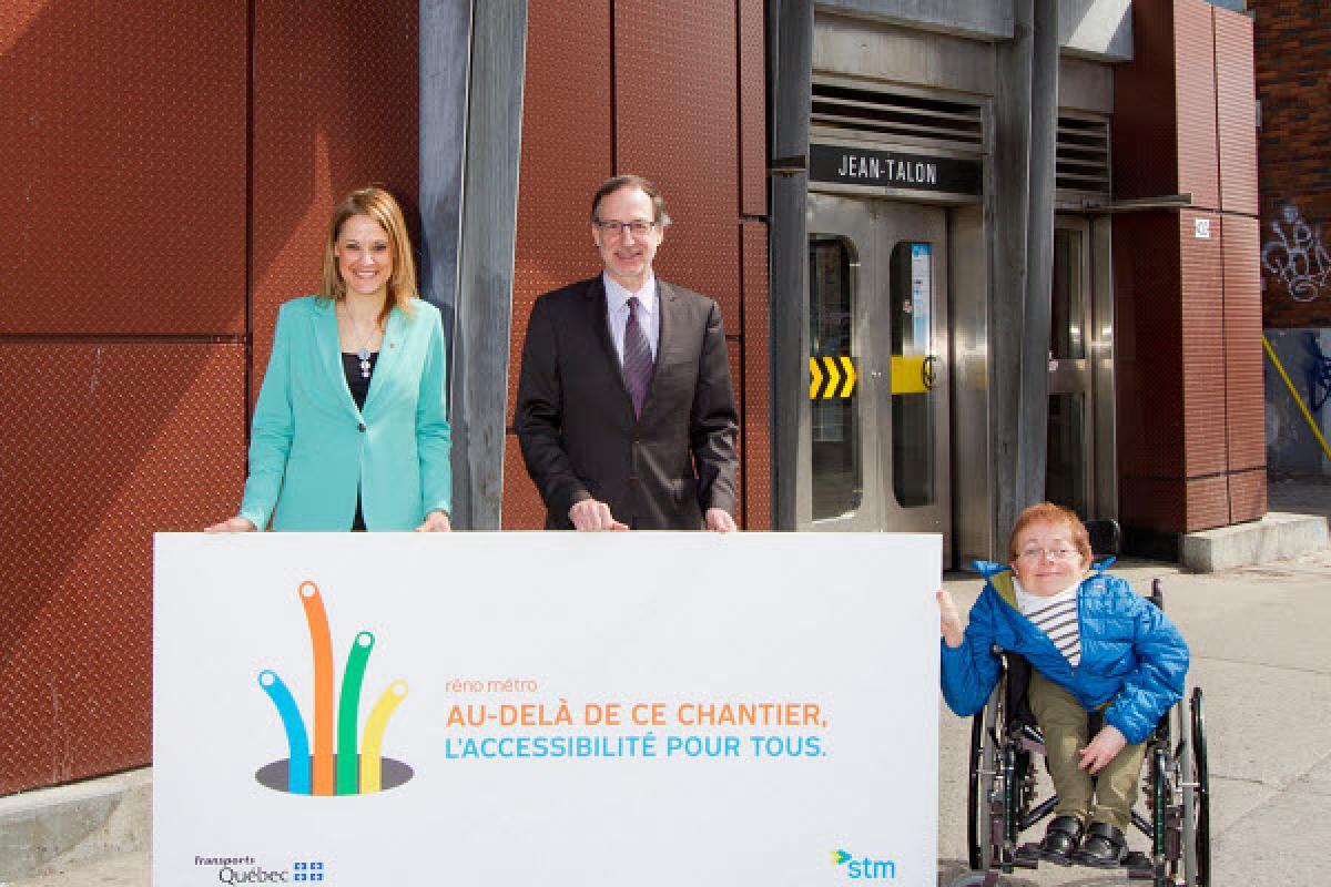 La station de métro Jean-Talon ajoute trois ascenseurs