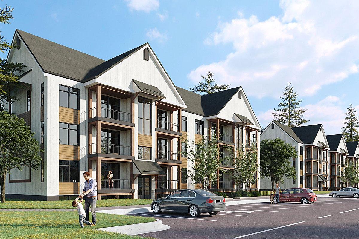 Campus Habitations donne le coup d’envoi à un projet immobilier dans les Laurentides. Crédit : Campus Habitations