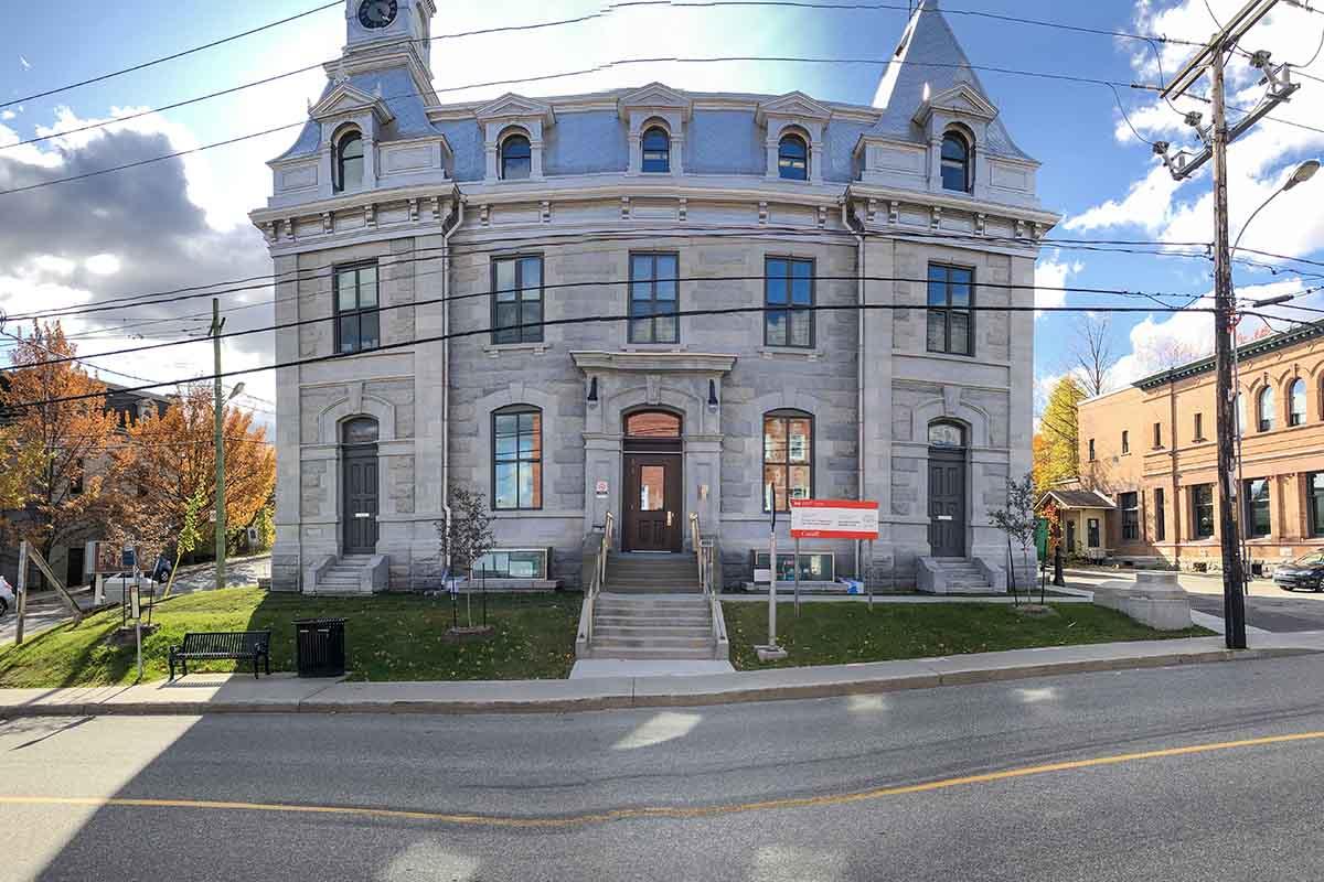 Dévoilement des travaux au Musée d'histoire de Sherbrooke