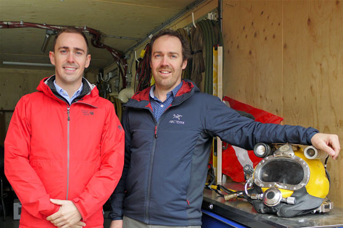 Kévin Milot, Directeur des projets, et Yan Milot, Directeur des opérations