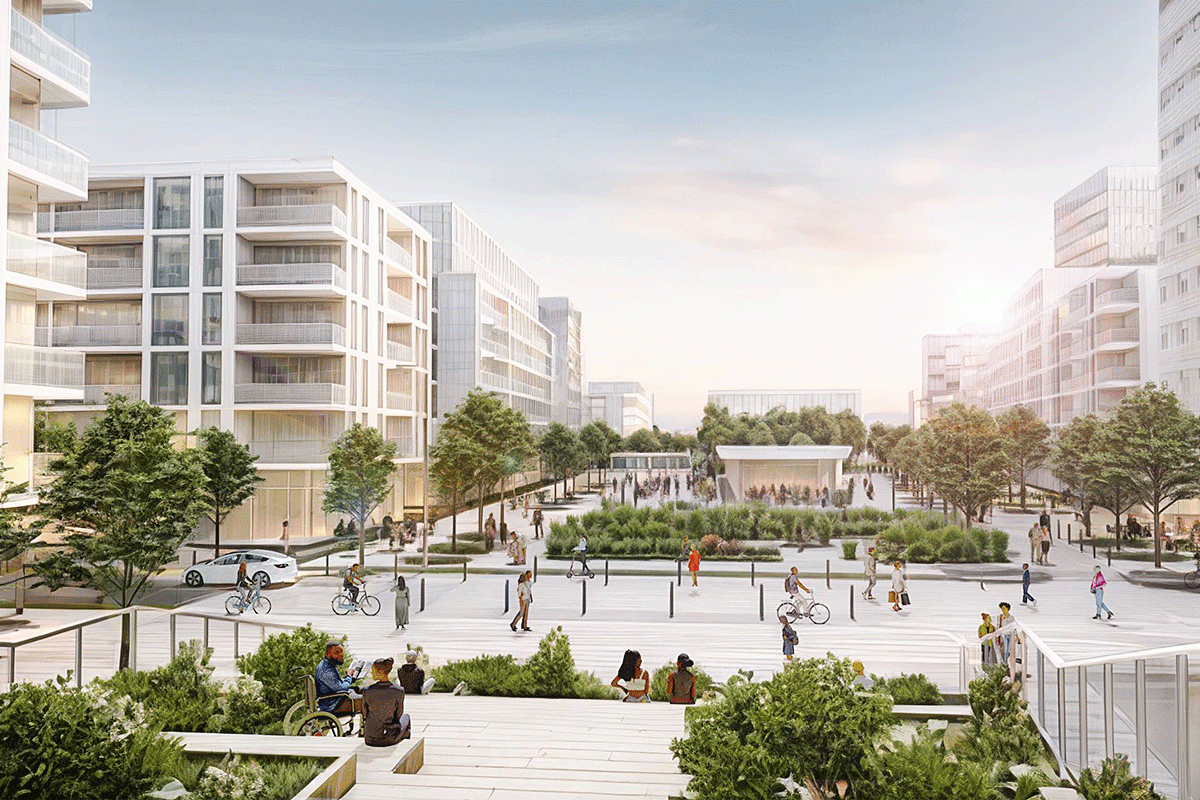 Écoquartier Namur-Hippodrome : le projet entre dans sa seconde phase de planification. Crédit : Ville de Montréal