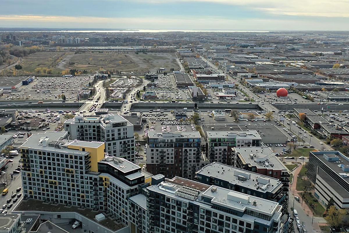 Quartier Namur-Hippodrome : 320 M$ pour lancer les infrastructures de la première phase. Crédit : Ville de Montréal