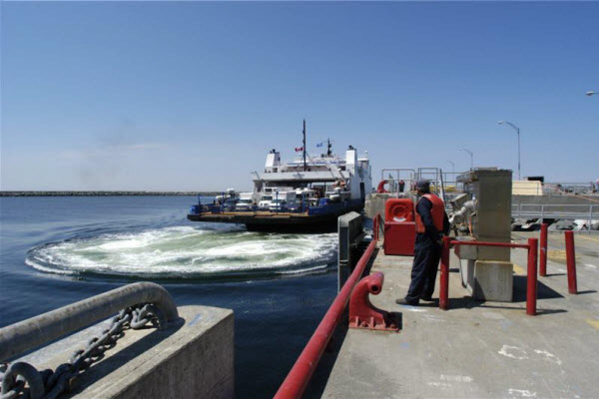 Traverse Matane-Baie-Comeau-Godbout : inauguration de la gare de Matane rénovée