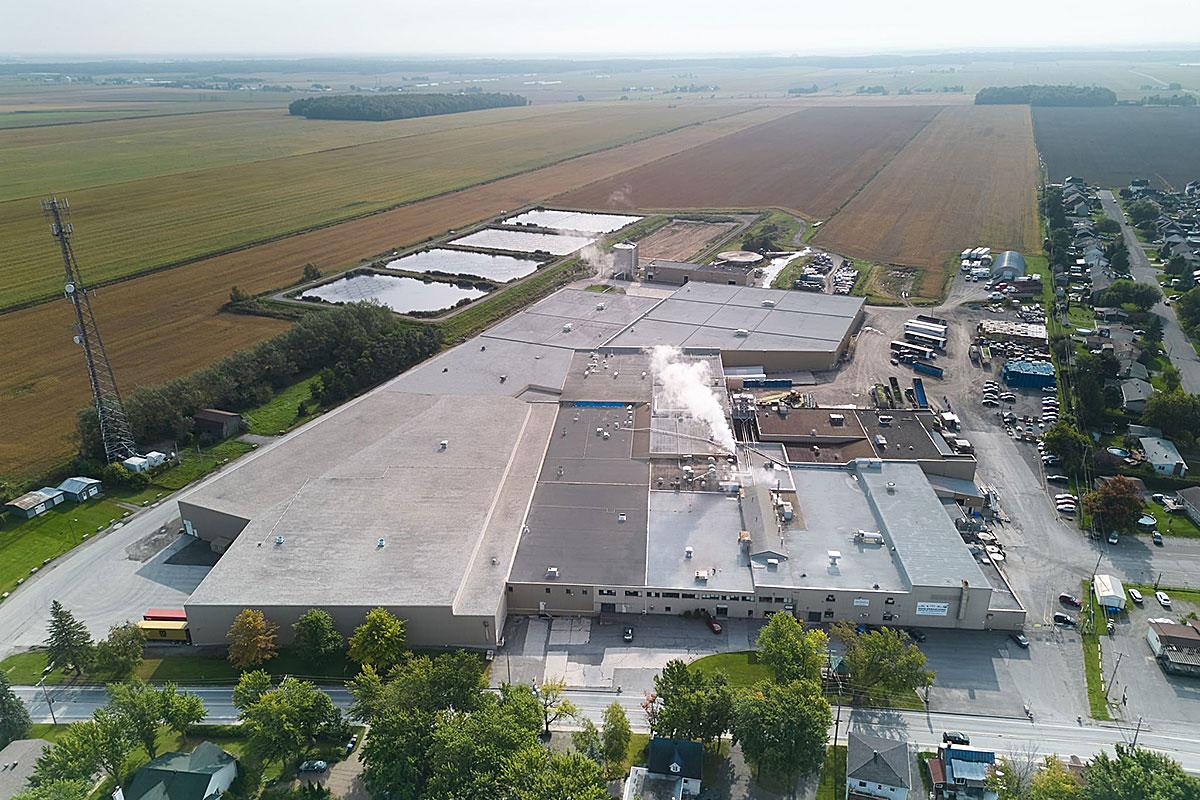 Nortera investit 28 M$ pour moderniser son usine de Saint-Denis-sur-Richelieu. Crédit : Nortera