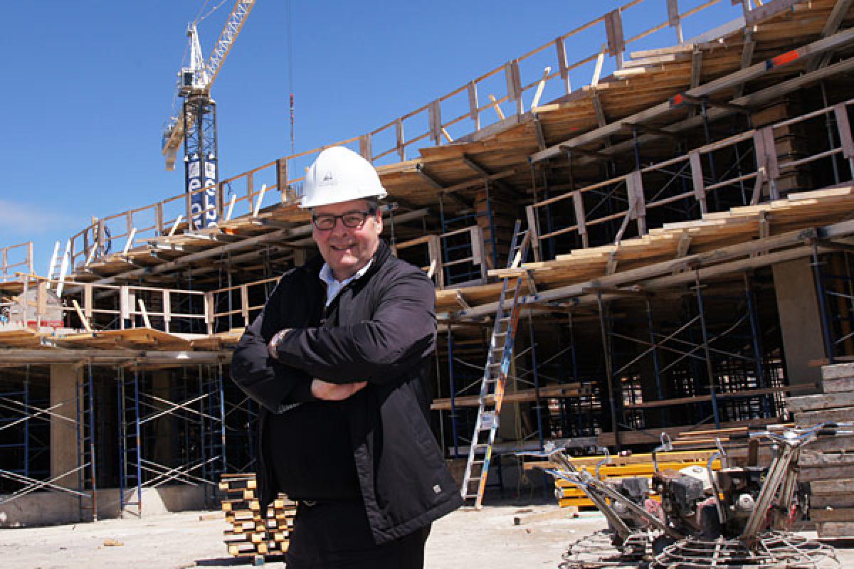 Benoit Milette, président de Coffrages Atlantique - Photo : René-Claude Senécal