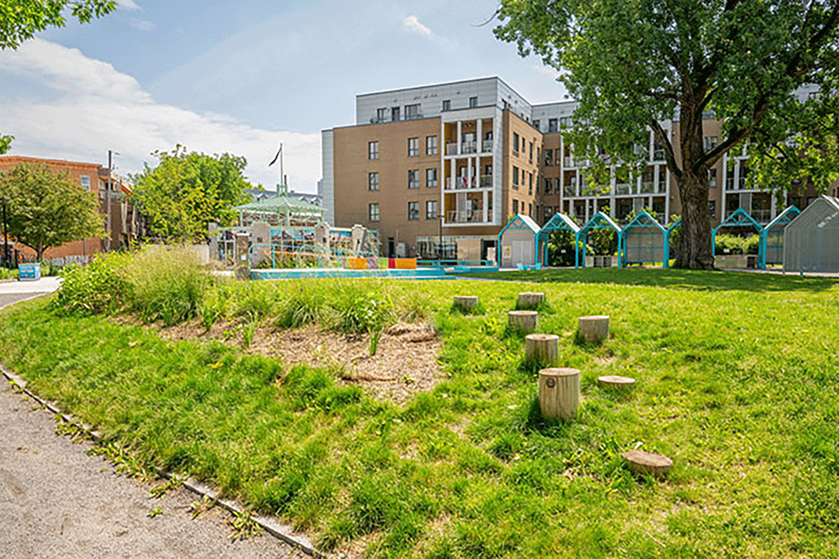Québec : le parc Durocher se refait une beauté. Crédit : Ville de Québec