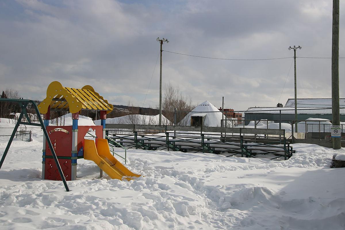 La réfection du parc Maurice-Théroux prévue ce printemps. Crédit : Ville de Magog