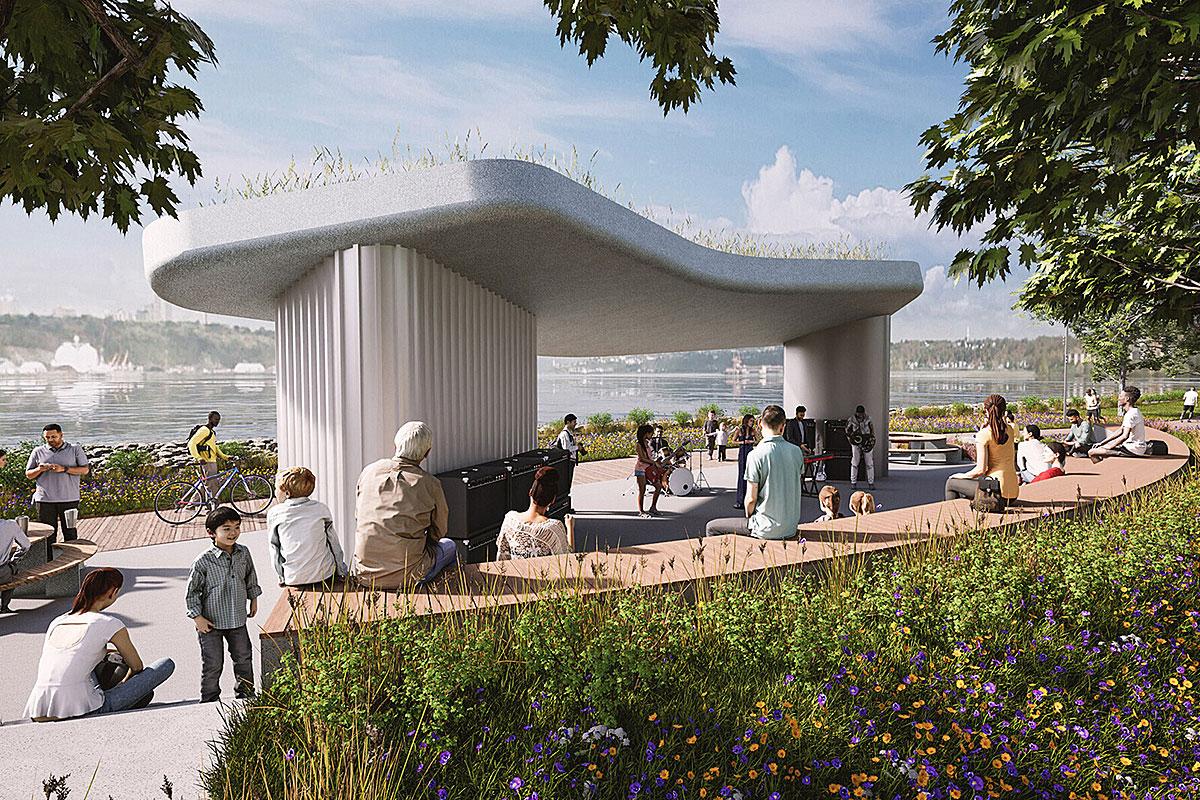 Décontamination du futur parc riverain du Juvénat Notre-Dame du Saint-Laurent. Crédit : Juvénat Notre-Dame du Saint-Laurent