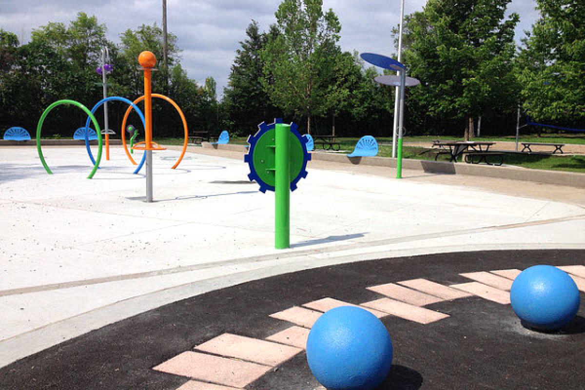 Inauguration du parc Rougemont réaménagé