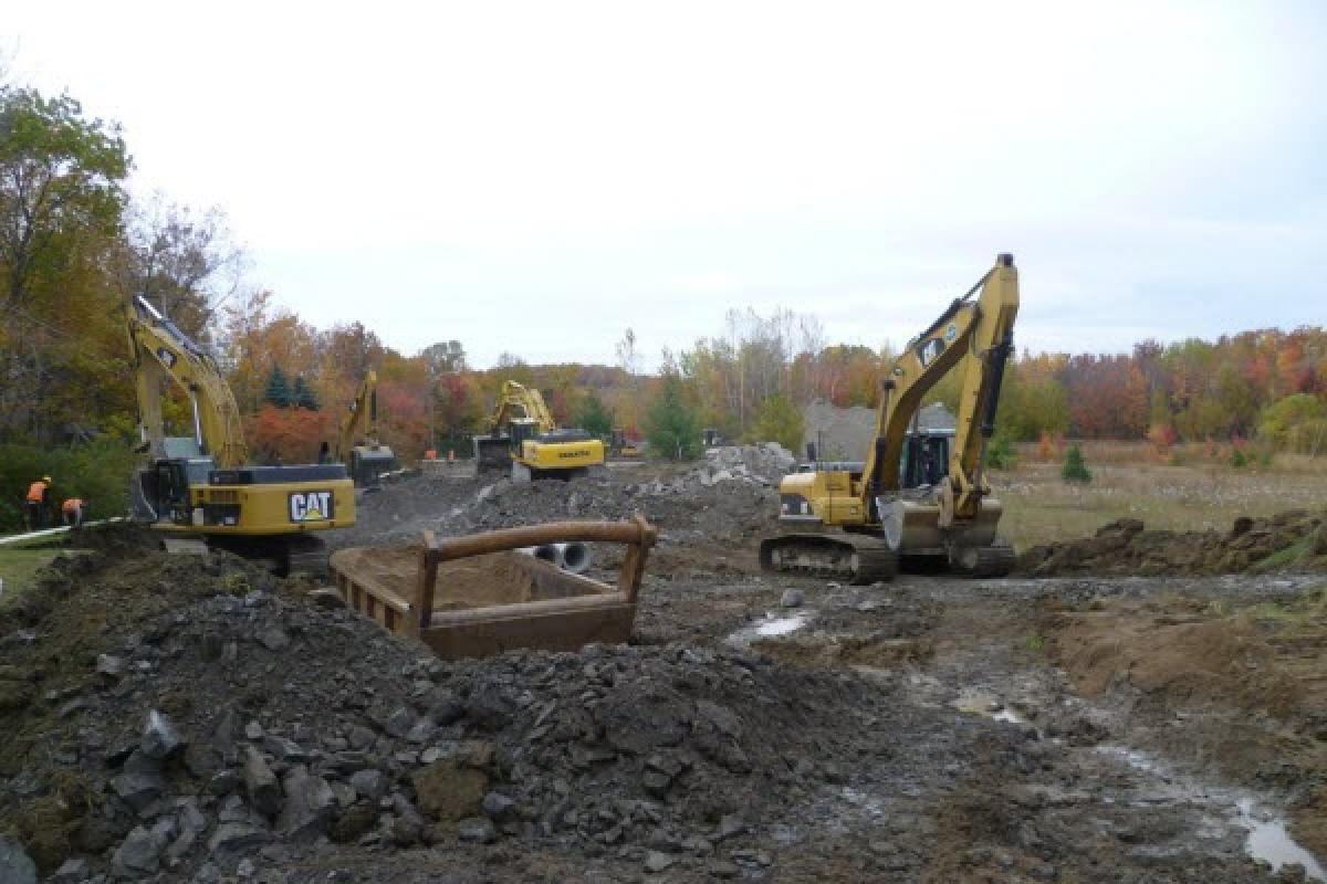 Parc industriel François-Leclerc Nord : un gros chantier dans la région de Québe