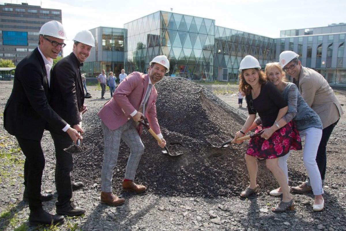 Début des travaux d'aménagement du parc Luc-Durand à Rosemont-La Petite-Patrie