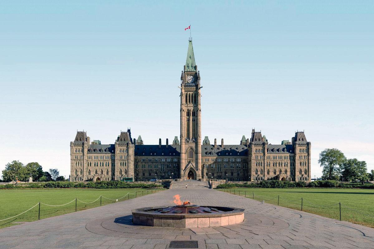Le Parlement du canada fait l’objet d’une réhabilitation patrimoniale, la plus grande et la plus complexe jamais entreprise au pays. Crédit : WSP Canada