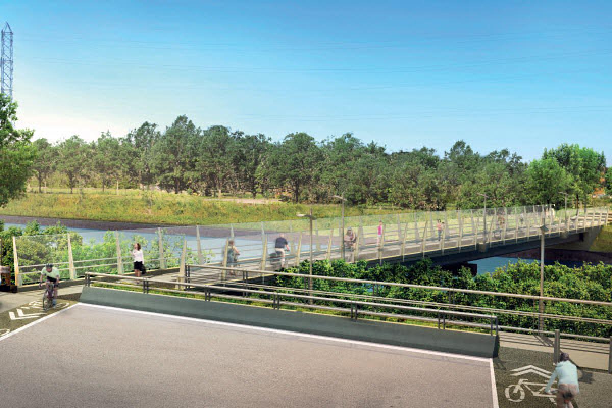 Montréal dévoile le concept de la future passerelle Lapierre