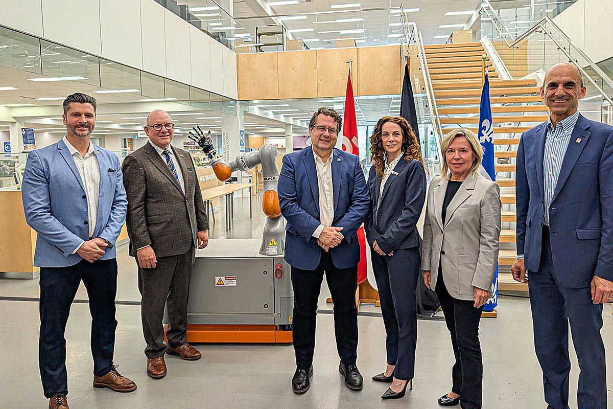 Un centre d'excellence en construction navale et robotique verra le jour à Lévis. Crédit : Cégep de Lévis