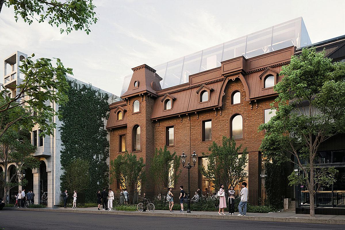 L'ITHQ obtient le feu vert pour la construction de son nouveau pavillon. Crédit : Provencher_Roy