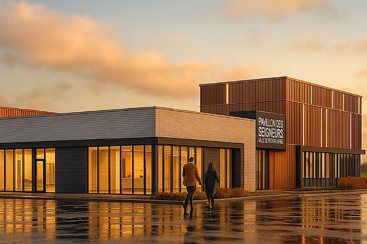Trois-Rivières finalise les plans du nouveau pavillon des Seigneurs. Crédit : Ville de Trois-Rivières