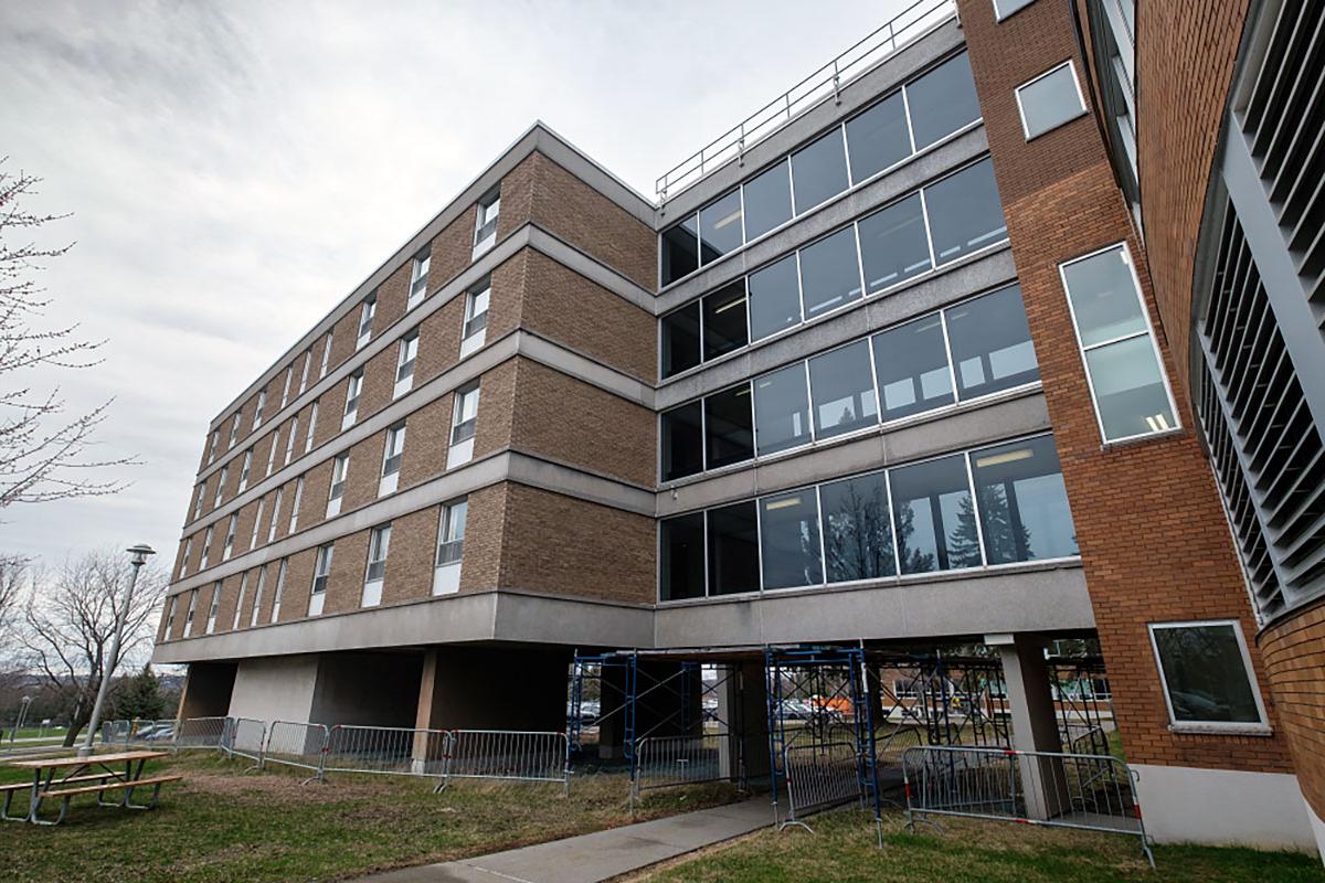 Université de Sherbrooke : le pavillon A5 fera peau neuve. Crédit : Université de Sherbrooke