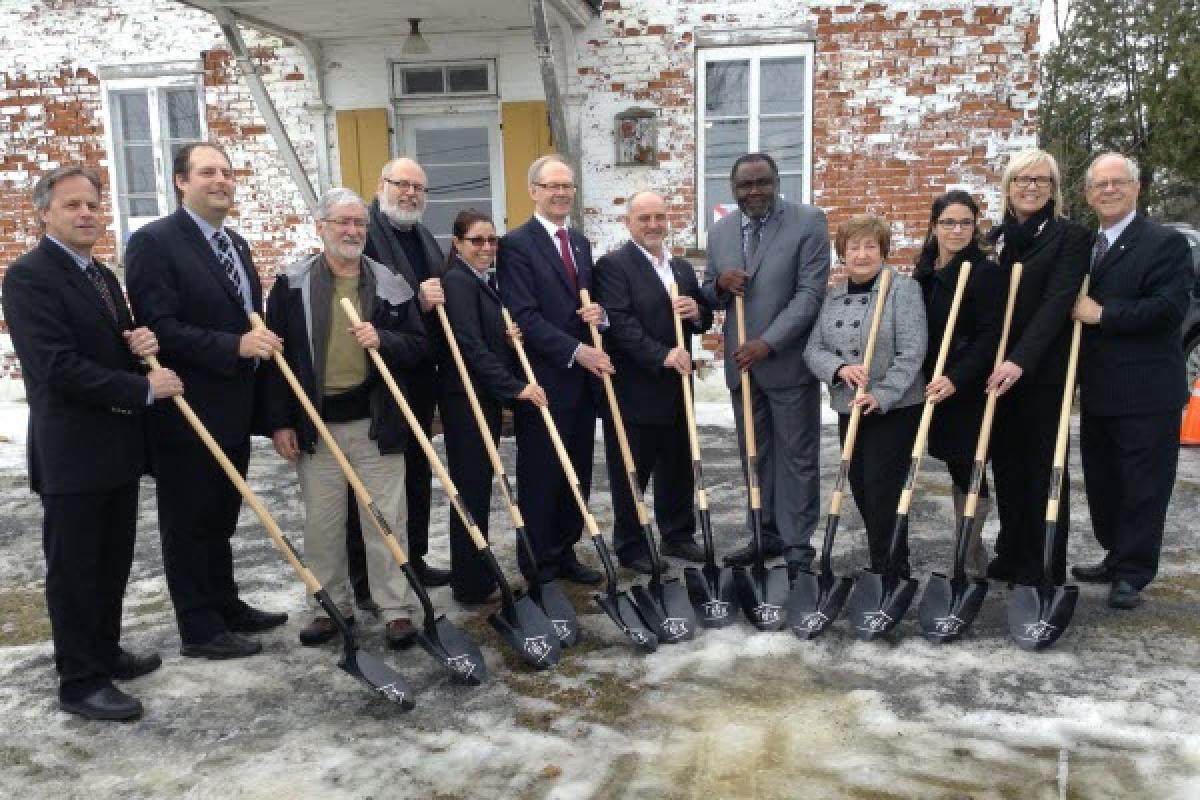 Maison Félix-Leclerc - Les travaux de restauration sont commencés