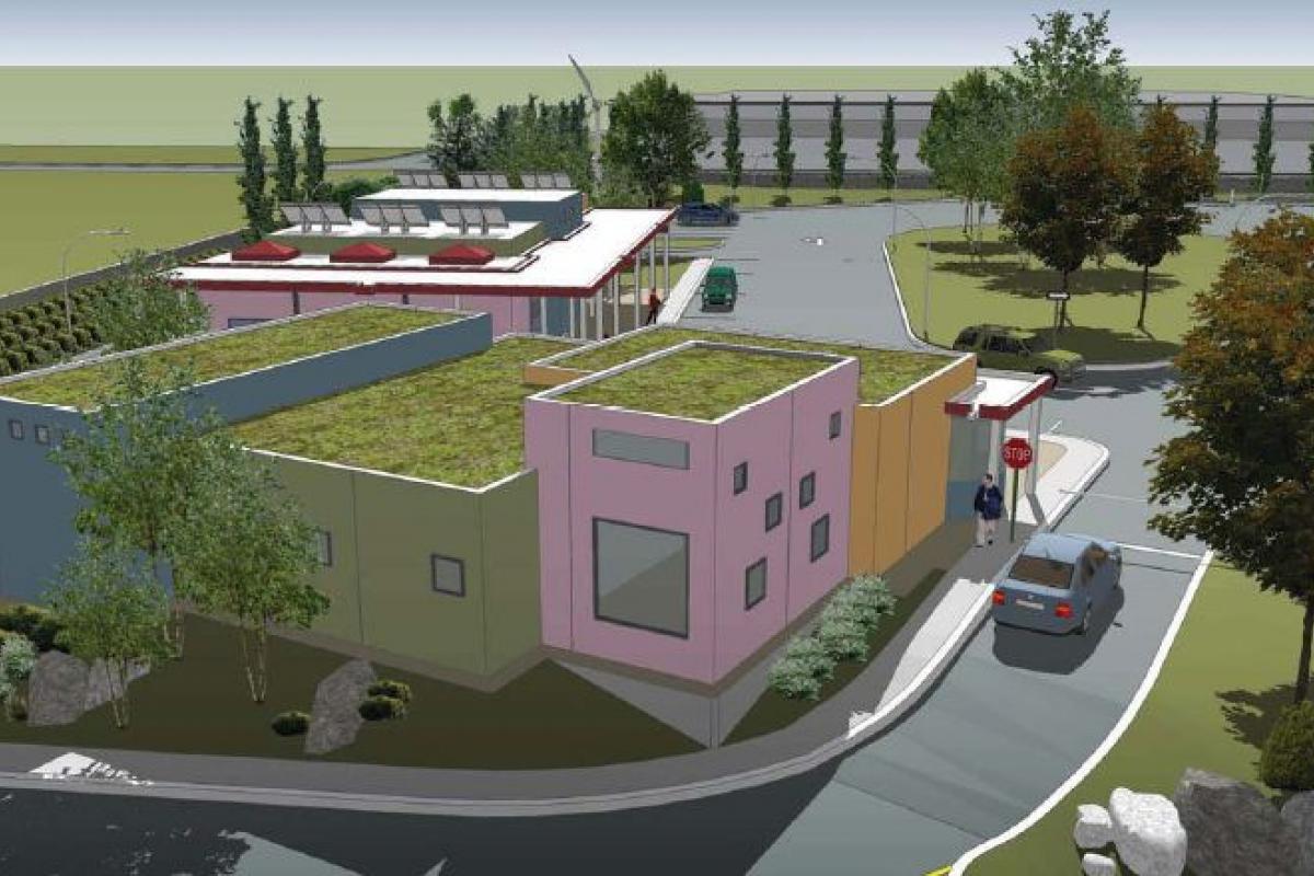 LEED OR pour l'écocentre Saint-Laurent