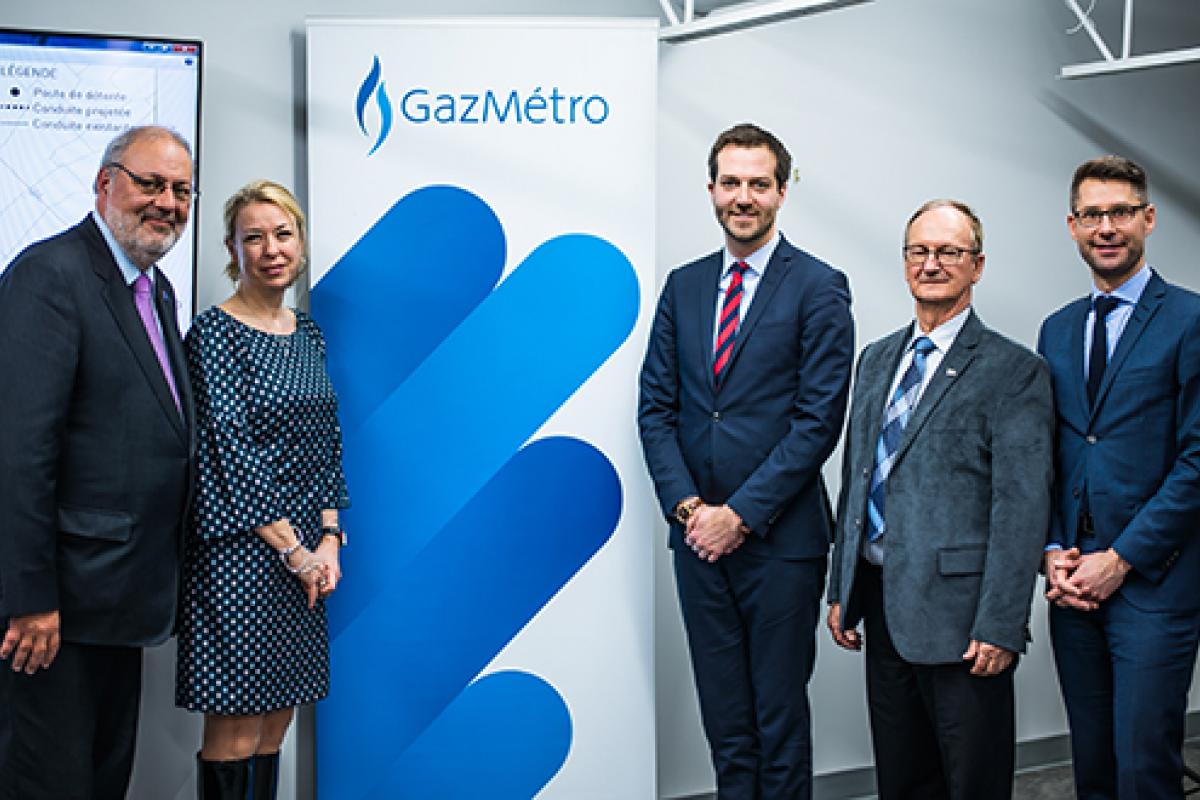 Le réseau de Gaz Métro est prolongé