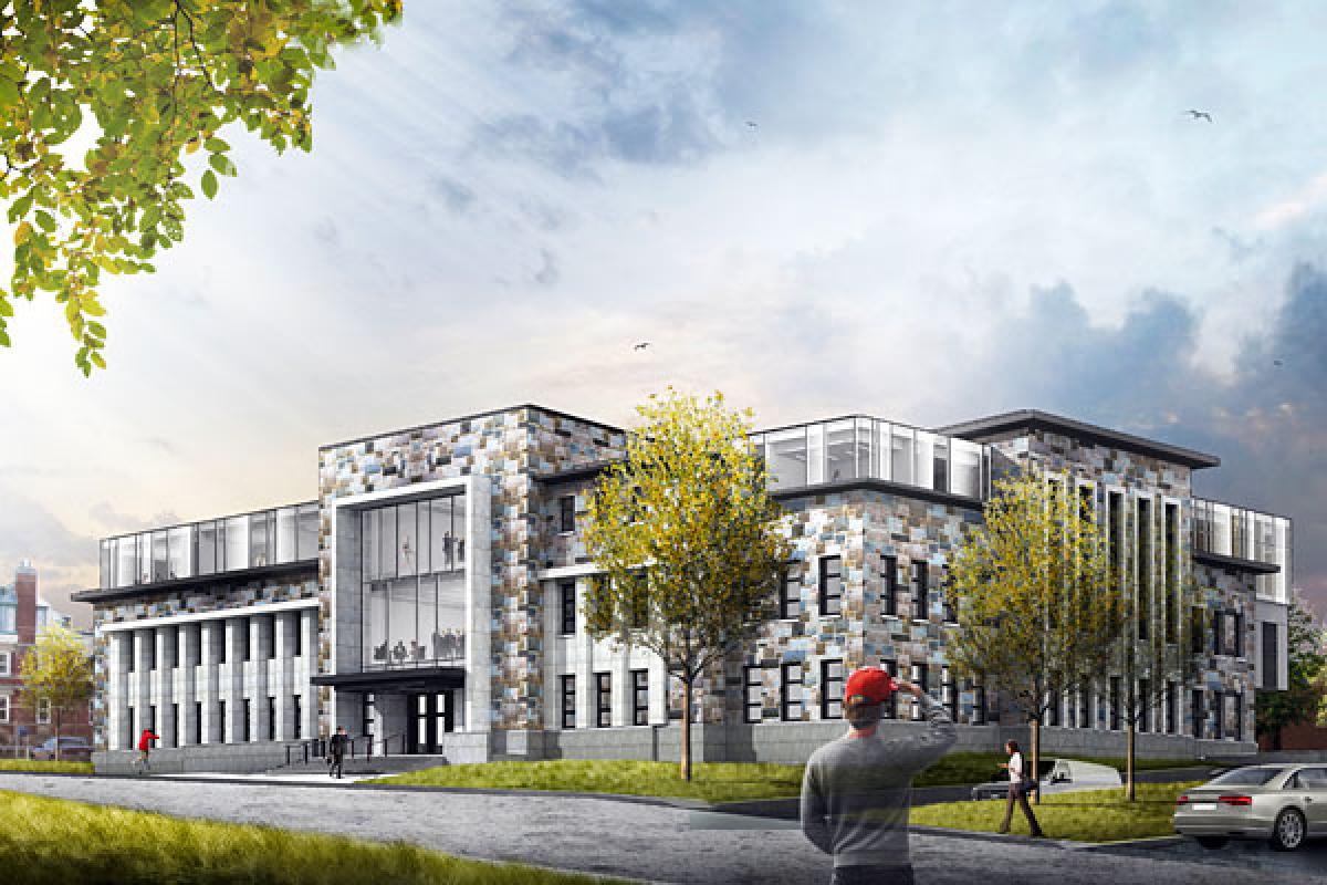 Début des travaux au palais de justice de Rimouski