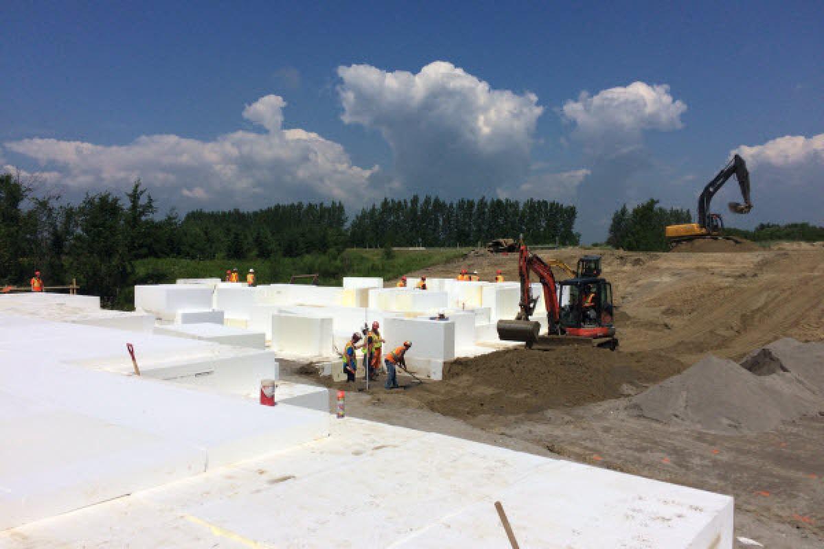 A25 : retard dans les travaux à Saint-Roch-Ouest