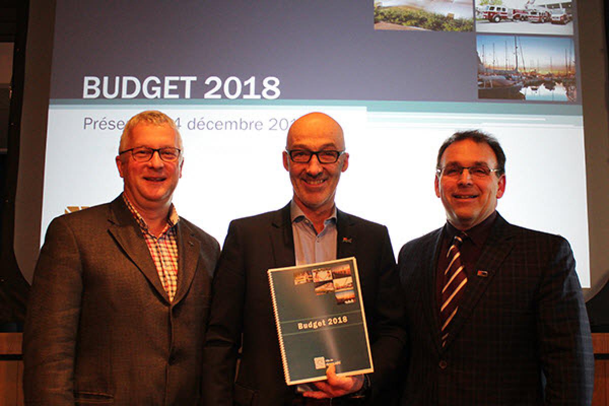 Rimouski adopte son budget 2018 et son nouveau PTI
