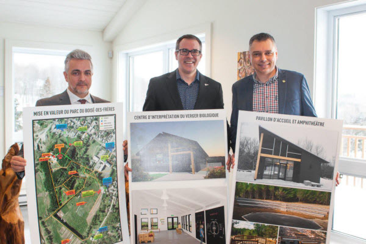 Nouvelles infrastructures au parc du Boisé-des-Frères-du-Sacré-Cœur