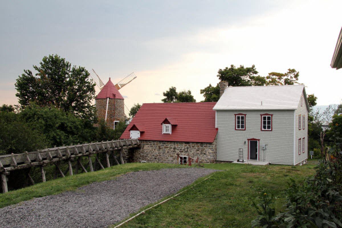 Restauration du barrage du moulin à eau de L’Isle-aux-Coudres
