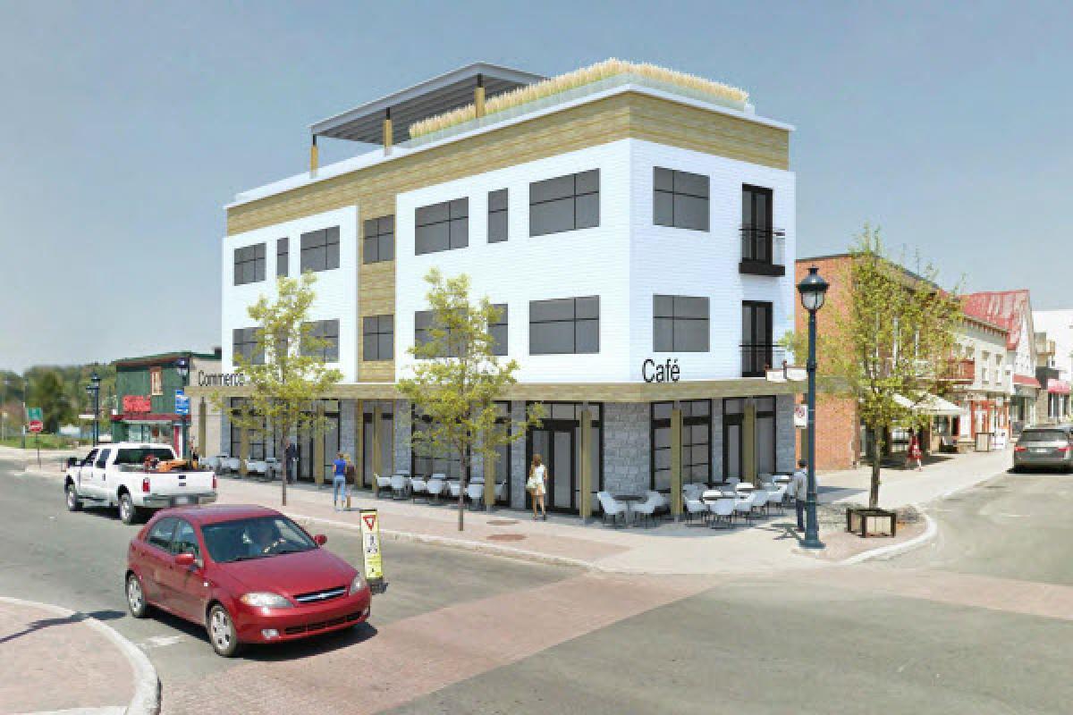 Projet au centre-ville de Sainte-Agathe-des-Monts