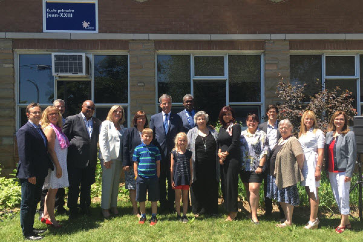 Investissements dans le réseau scolaire de Laval