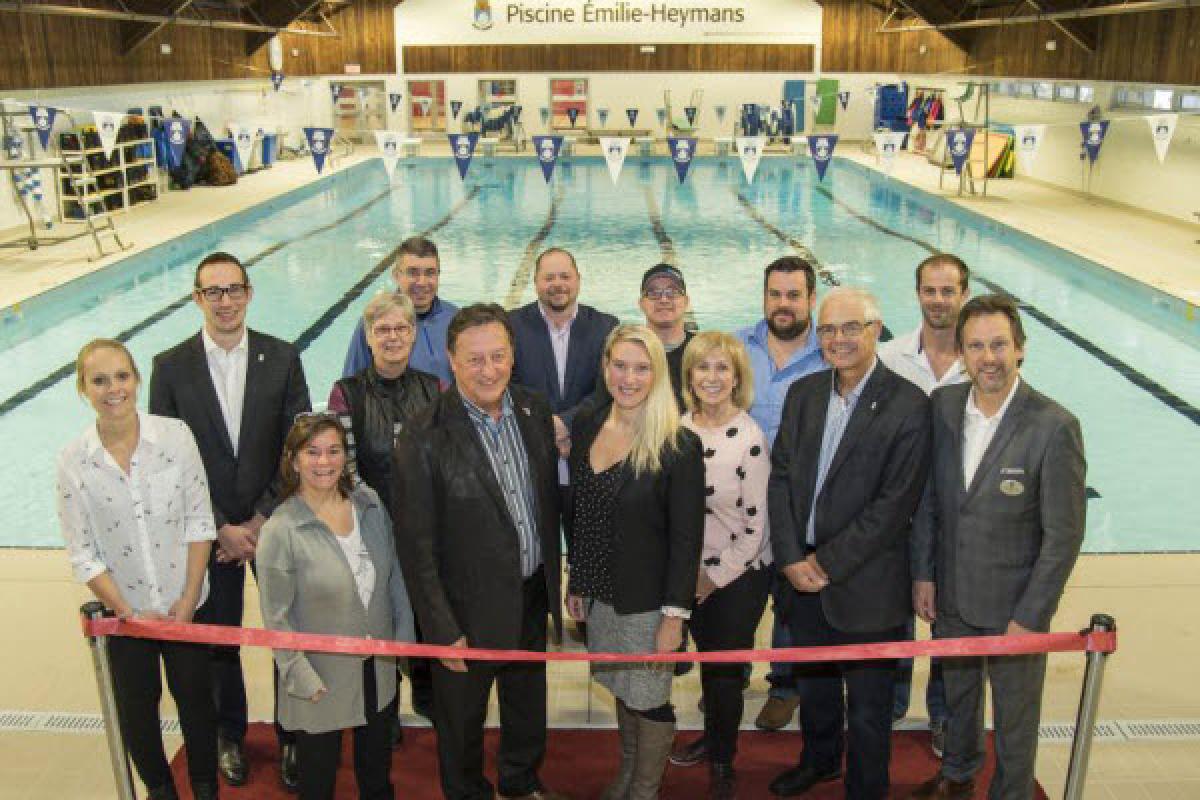 Réouverture de la piscine Émilie-Heymans