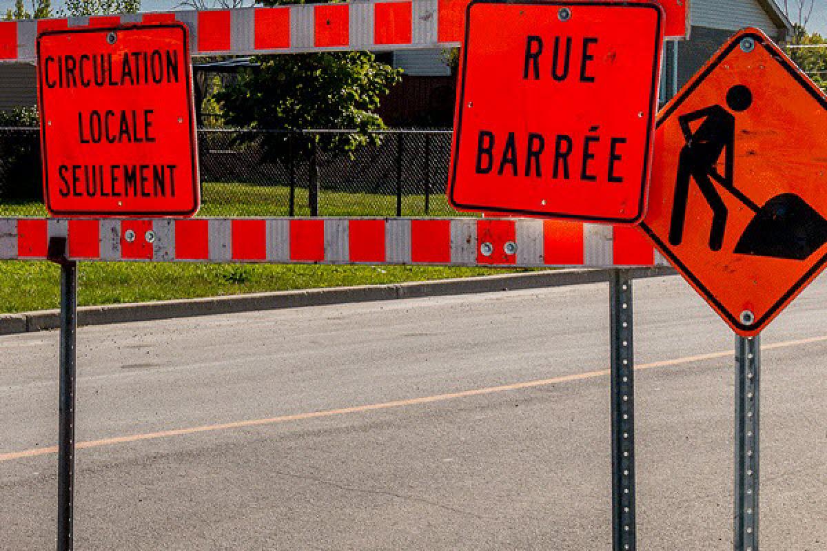Reconstruction du pont des Chenaux à Vaudreuil-Dorion