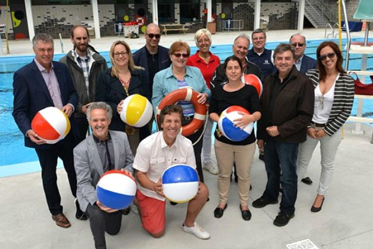 La Ville de Sainte-Thérèse a procédé à l’inauguration des installations de la pi