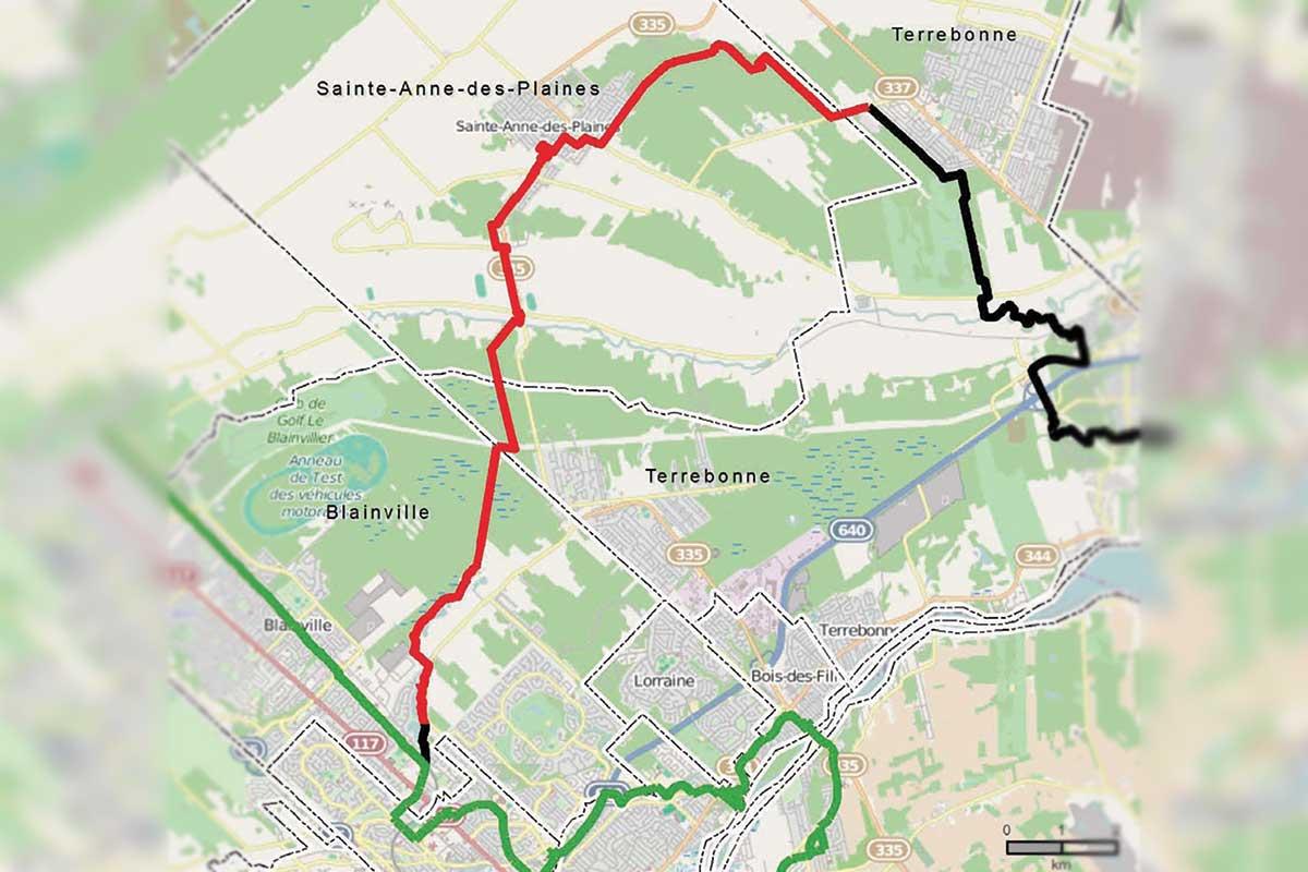 La piste cyclable les Moulins-d’en-Haut devient réalité