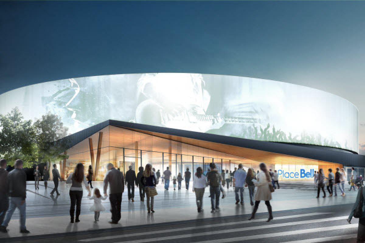 Laval confirme la réalisation de la Place Bell  