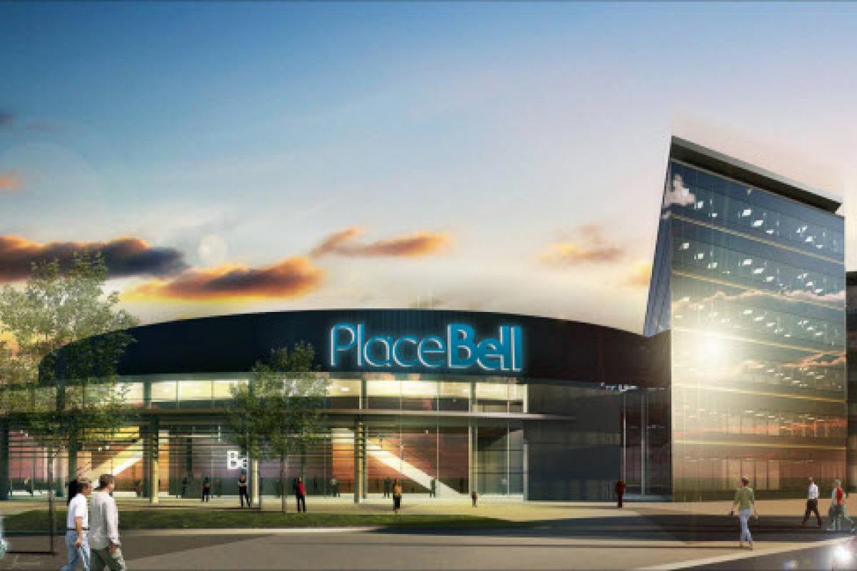 Rapport favorable sur les sols de la Place Bell