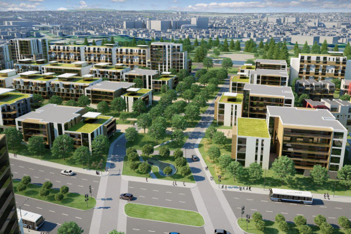 Écoquartier Pointe-aux-Lièvres : un immeuble résidentiel de 12 étages en bois