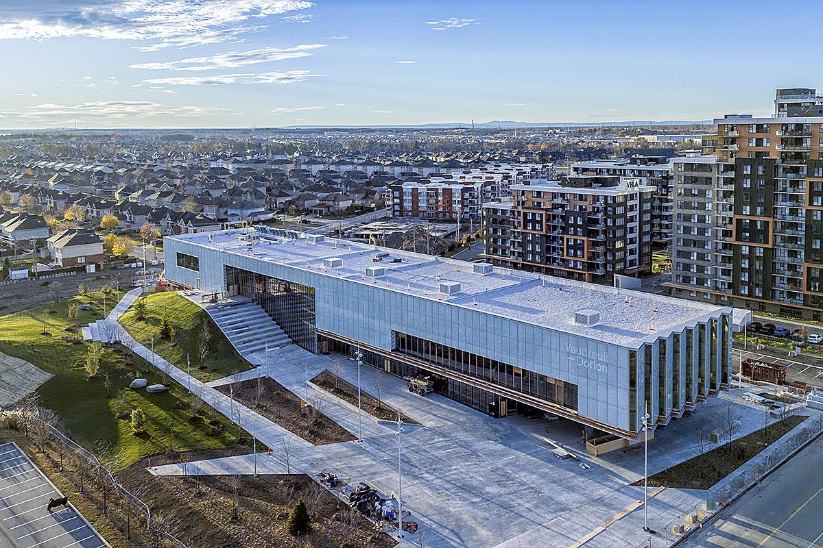 Les projets lauréats des Prix d’excellence de la construction en béton dévoilés. Crédit : Ville de Vaudreuil-Dorion