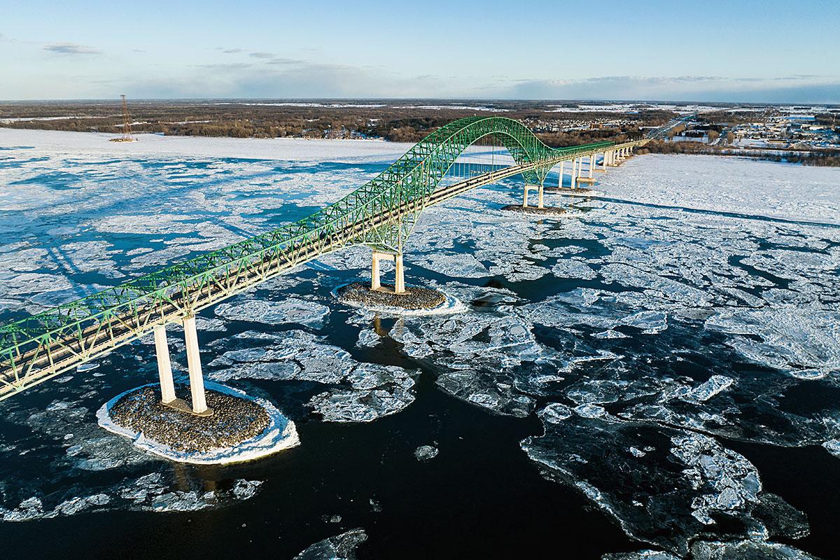 Début de travaux majeurs sur le pont Laviolette