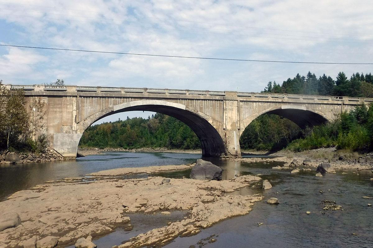 Le pont Arthur-Bergeron. Crédit : MTMD